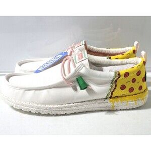 Hey Dude Wally Funk Teenage Mutant Ninja Turtles Men’s Shoes Size 15 TMNT NEW